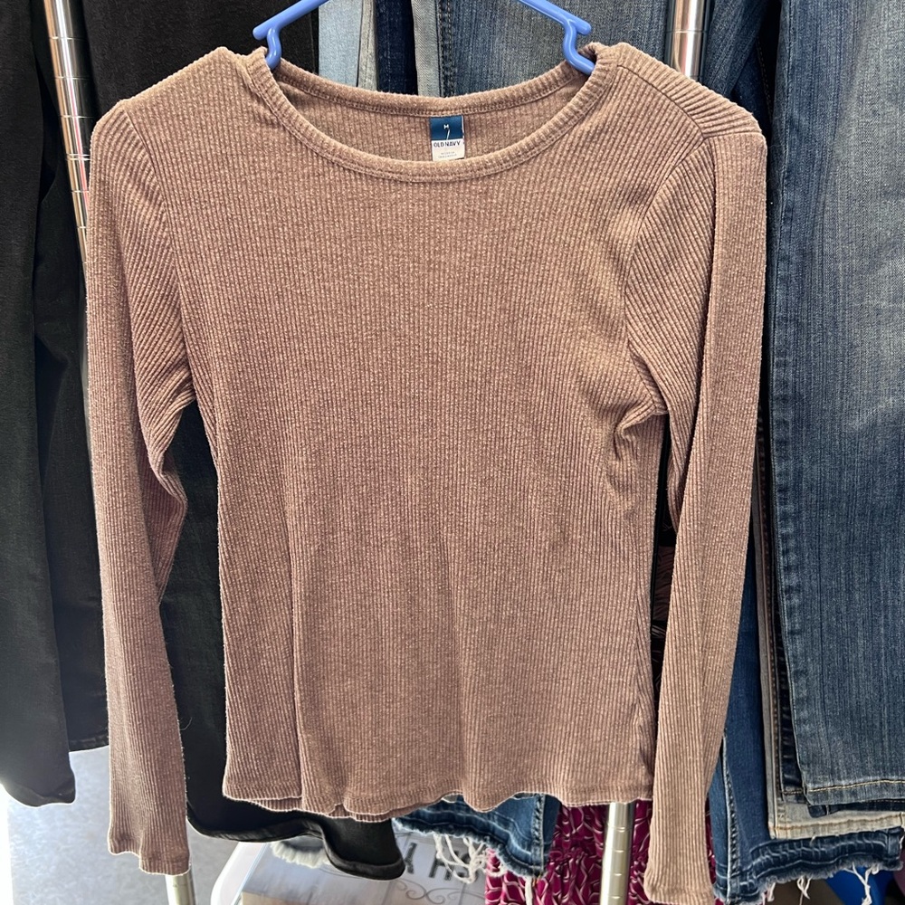 Womens Old navy long sleeved top size M